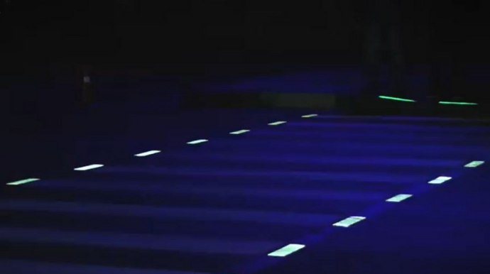 Bakıda piyada zolağında yeni işıqlandırılma sistemləri quraşdırılıb  - VİDEO