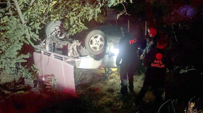 Sərxoş sürücü yol polisindən qaçarkən saxlanıldı; maşından güllə çıxdı - VİDEO 
