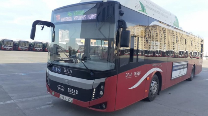 Bakıda 10 nömrəli avtobus marşrutunun hərəkət sxemi dəyişdirilir