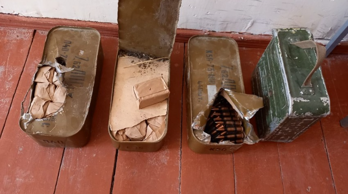 Goranboy və Qazaxda minaatan mərmisi, qumbaralar aşkarlandı