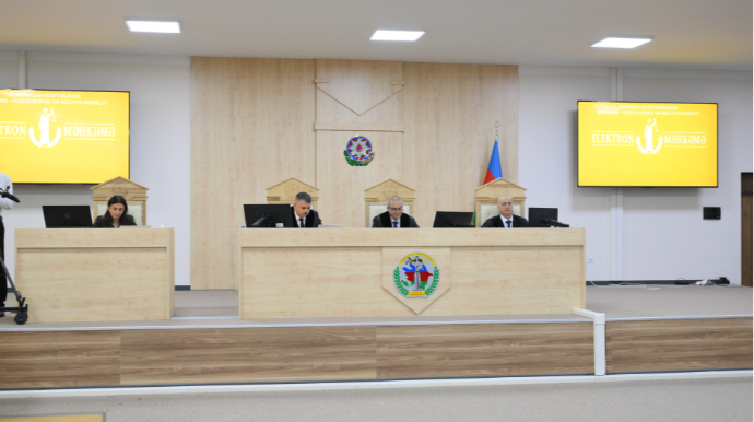 Ruben Vardanyanın məhkəməsində ifadələr dinlənilib - FOTOLAR