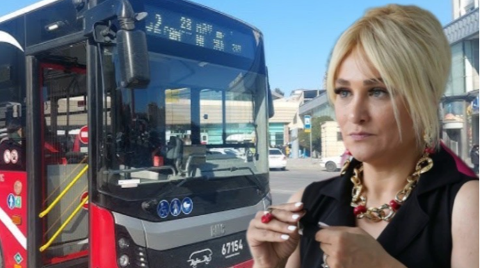 Mətanət avtobus sürücülərindən şikayət etdi 