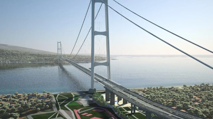 Dünyanın ən böyük asma körpüsünün layihəsi təsdiqlənib 