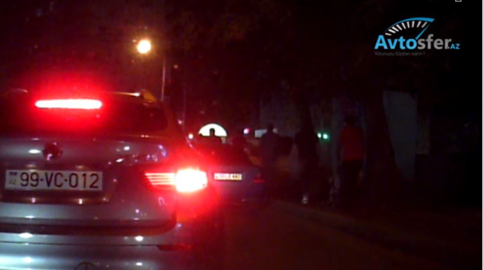 "BMW -X6"dan küçəyə zibili belə atdılar  - 99 VC 012  - VİDEO