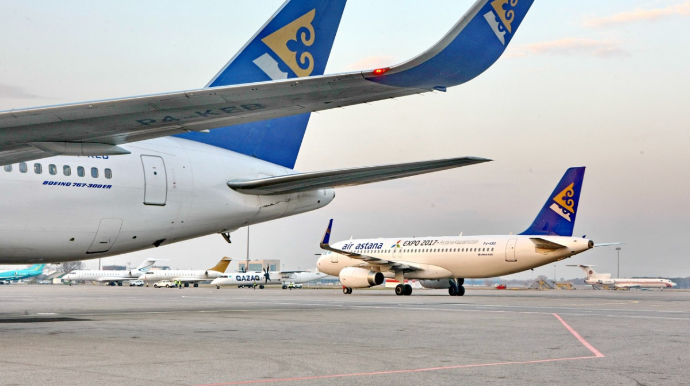 “Air Astana”nın bütün reysləri yanvarın 7-dək ləğv olunub 