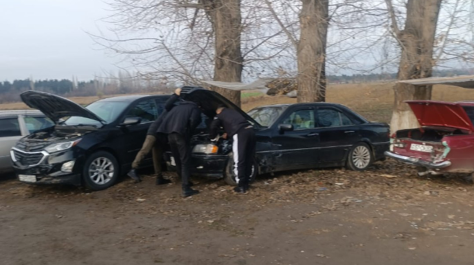 Tovuzda zəncirvari qəza - FOTOLAR