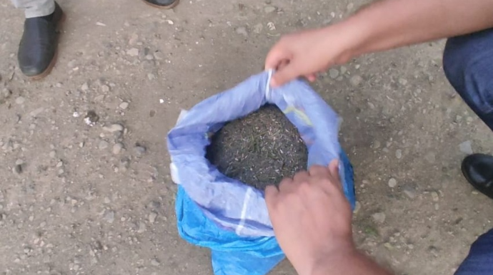 Astara sakinlərində 6 kq-dan artıq  narkotik aşkarlanıb  - FOTO