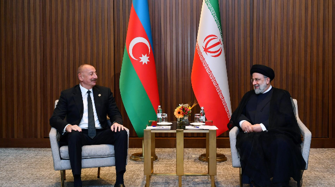 Astanada Azərbaycan və İran Prezidentlərinin görüşü olub  - FOTO