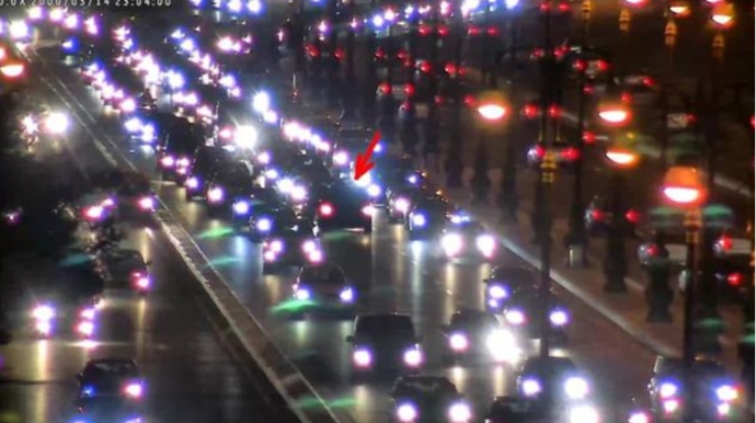 Heydər Əliyev prospektindəki sıxlığın səbəbi bəlli oldu - FOTO