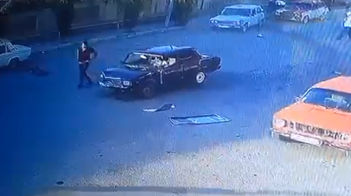 Ağdam-Ağcabədi yolunda üç avtomobil TOQQUŞDU: ölən var - VİDEO