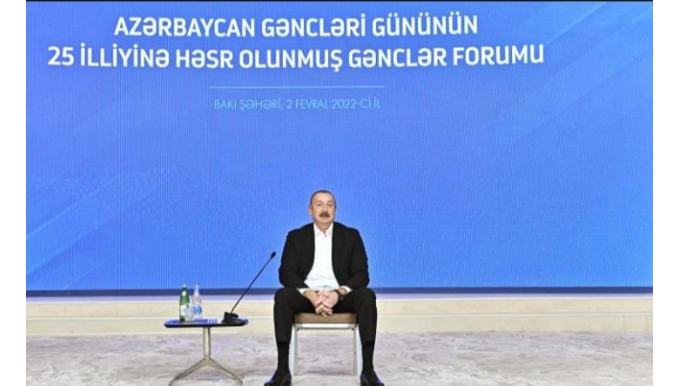 Ümummilli Lider Heydər Əliyev yadigarı  Gənclər günü – 25 il