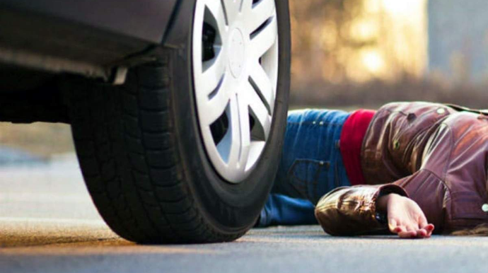 Bakıda marşrut avtobusu qadını vurub 