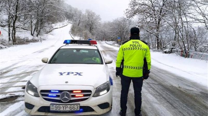 Yollarda gizli buzlanma ola bilər – Qaydalara ciddi riayət edin