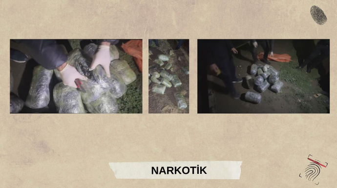 Qaradağda 66 kiloqramdan çox narkotik dövriyyədən çıxarıldı - VİDEO