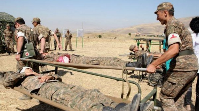 Ermənistan ikinci Qarabağ müharibəsindəki yaralılarının sayını açıqlayıb
