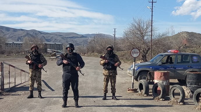 МВД:  на освобожденных от оккупации территориях усилены меры безопасности  - ФОТО