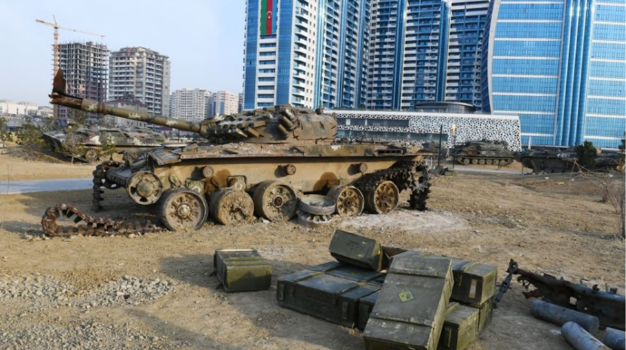 Парк военных трофеев в Баку откроется для посетителей с 14 апреля 