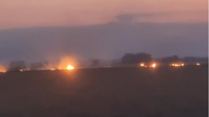 Füzulidə yanğın törədən şəxs saxlanıldı - FOTO