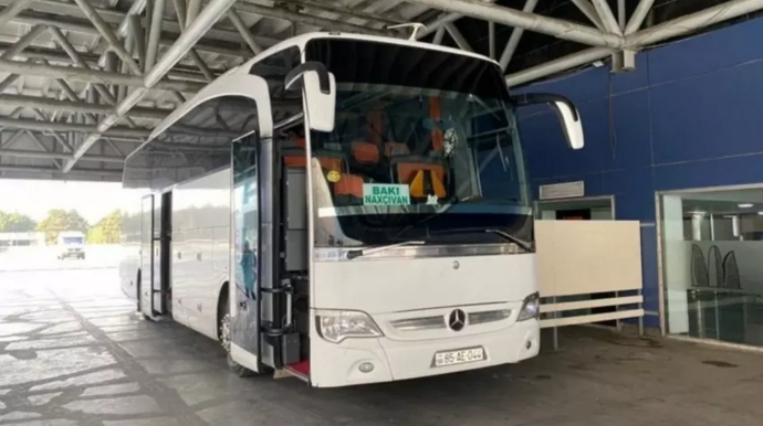 Bakı-Naxçıvan-Bakı reysi üzrə avtobusların fəaliyyəti bərpa olundu