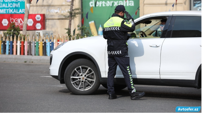 Yol polisi Bakıda kütləvi reydlərə başlayır – Dünən 600 nəfər cərimələnib 