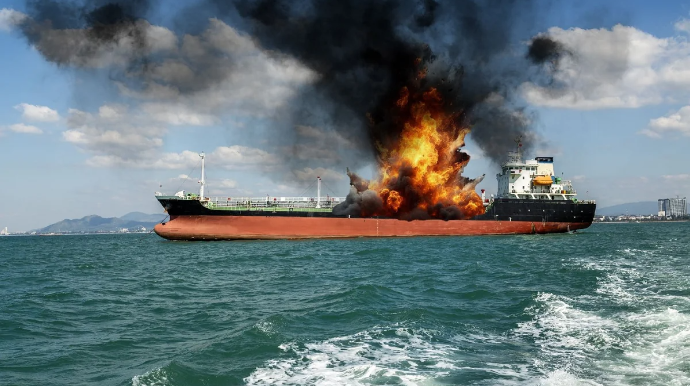 Oman sahillərində tankerdə yanğın: Ölən və itkin düşənlər var 