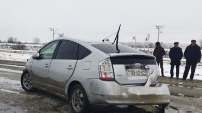 В Сабирабадском районе столкнулись два автомобиля: есть пострадавшие  - ФОТО