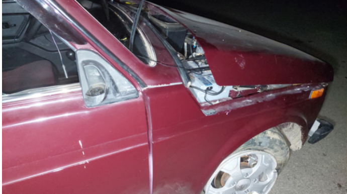 В Гёйгёле автомобиль потерял управление и перевернулся, пострадал 1 человек - ФОТО