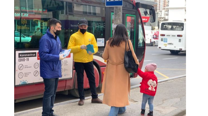 Könüllülər pandemiya ilə mübarizədə fəaliyyətlərini gücləndirirlər - FOTO