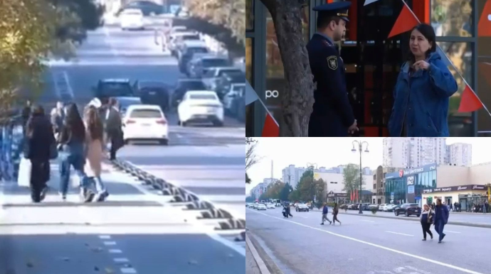 Yol polisi piyadalara qarşı hərəkətə keçdi - Həftə sonu 3 piyada öldü - VİDEO