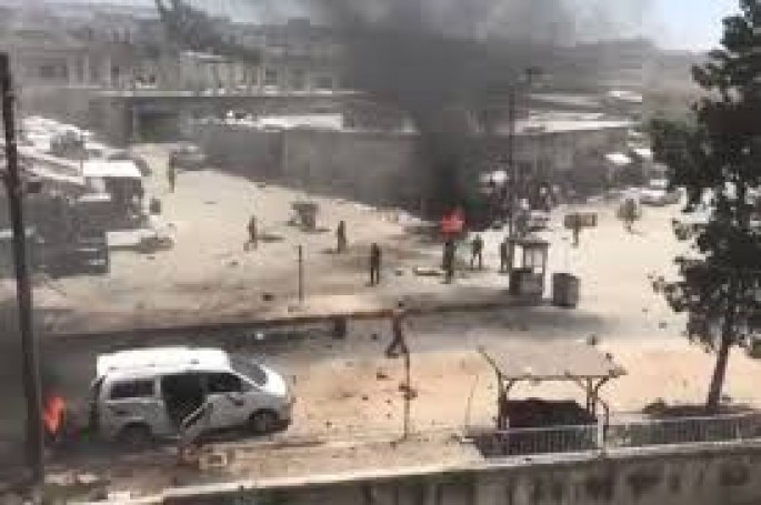 Bomba yüklü avtomobil partladıldı: 11 yaralı