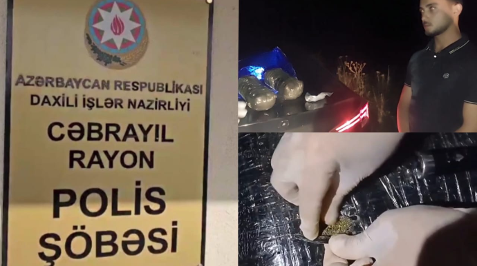 Cəbrayılda əməliyyat: Bir nəfər həbs edildi - FOTO - VİDEO