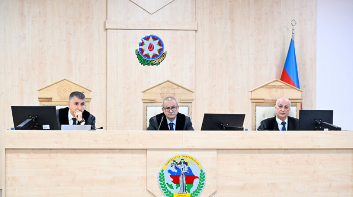 Ermənistan vətəndaşlarının məhkəməsində təqsirləndirilən şəxslərə son söz verilib - FOTOLAR