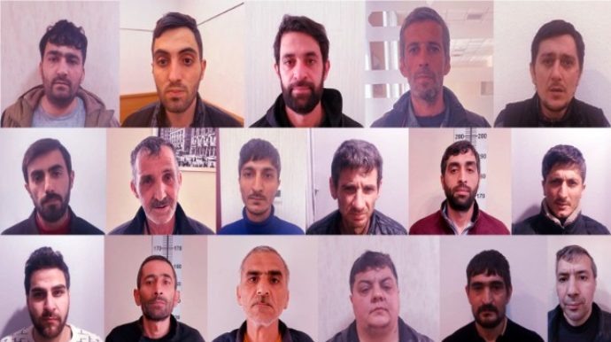 Polis Binəqədidə əməliyyat keçirdi  - 17 nəfər saxlanıldı  - VİDEO