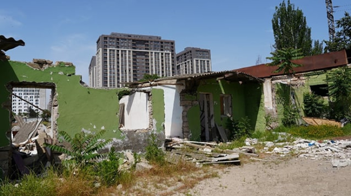 Bakıda özəl obyekt sahibindən xəbərsiz sökülüb? - AÇIQLAMA - FOTO - VİDEO
