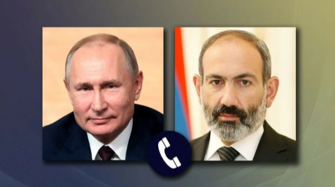 Paşinyan Putinə zəng etdi
