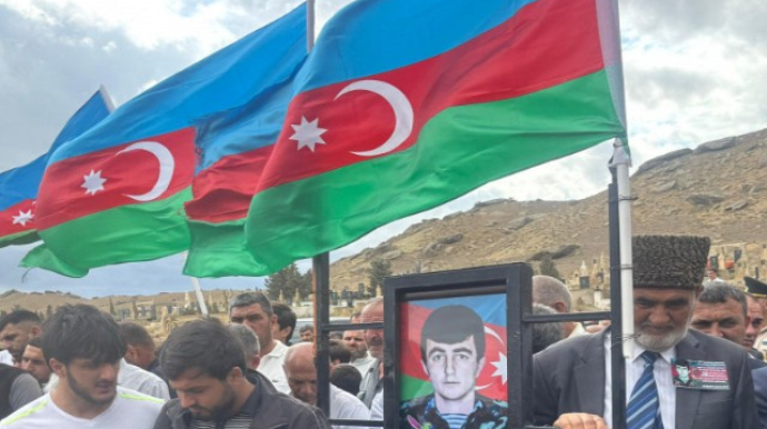 Şəhid Cəlal Abdullayevin qalıqları Qobustanda dəfn olundu 