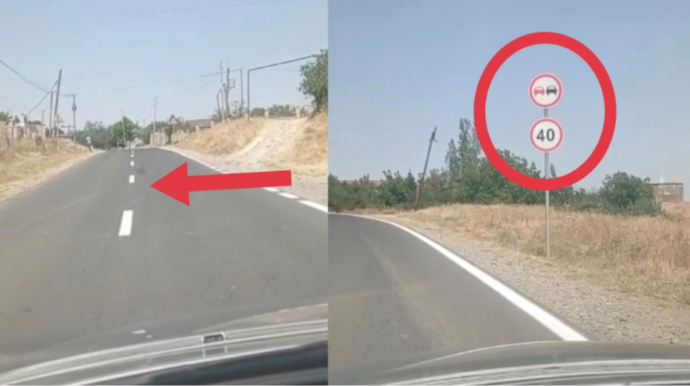 Sürücülərin kütləvi narazılığına səbəb olan bu yoldakı problem aradan qaldırıldı - FOTO - VİDEO