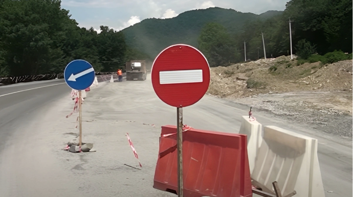 Muğanlı-İsmayıllı-Qəbələ yolunda təmir işləri niyə ləng gedir? - VİDEO