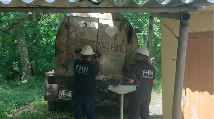 Bura maye qazdoldurma məntəqəsi imiş - VİDEO