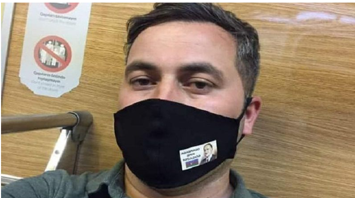 Rəsulzadənin fotosu olan maskanı taxdığı üçün saxlanılıb? - RƏSMİ AÇIQLAMA 