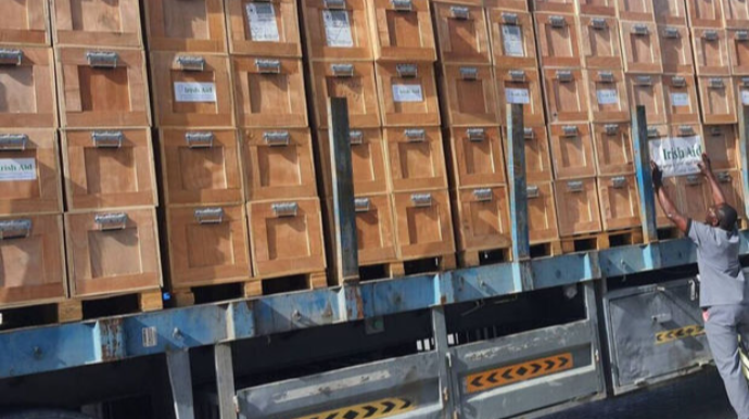 İrlandiya tarixində ən böyük yardımı Türkiyəyə göndərdi   - FOTO