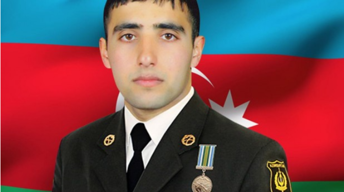 Füzuli uğrunda döyüşlərdə şəhid olan DİN-in baş çavuşu