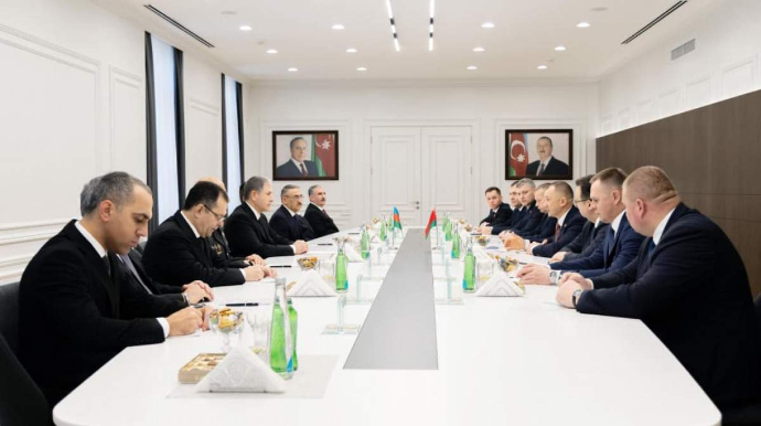 Vilayət Eyvazov Belarusun daxili işlər naziri ilə görüşüb - FOTO 