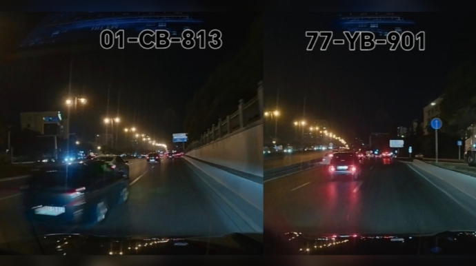 20 Yanvarda sürət yarışı keçirən sürücülər təhlükəli anlar yaşatdılar - VİDEO