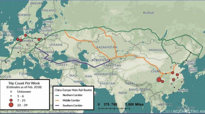 Nəqliyyat yolları Avrasiyanı şəkilləndirir 
