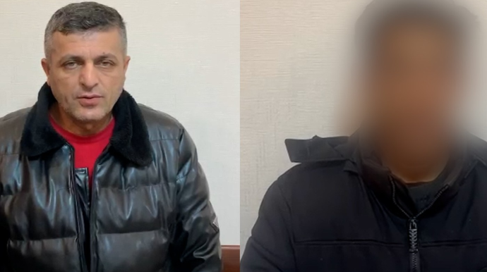 Taksiyə saxta əskinaslar verənlər ifşa edildi - VİDEO 