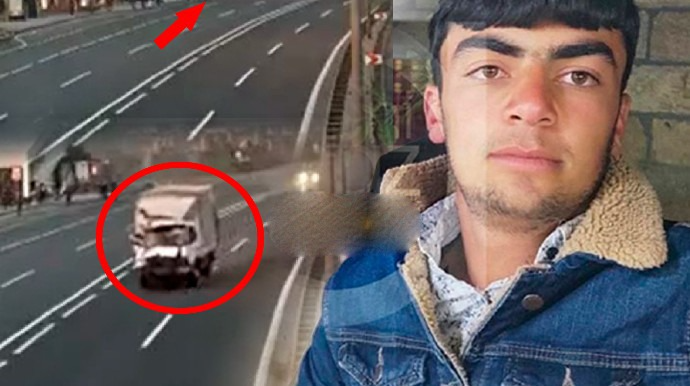 19 yaşlı sürücünün qəzadan sonra DYP əməkdaşlarına ilk sözü bu olub - VİDEO 