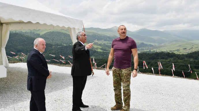 Prezident İlham Əliyevin Kəlbəcər rayonuna səfəri