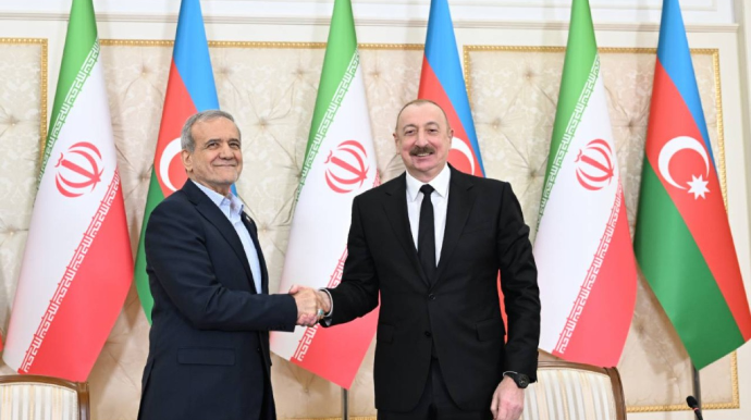 Azərbaycan Prezidenti Məsud Pezeşkianı təbrik etdi 