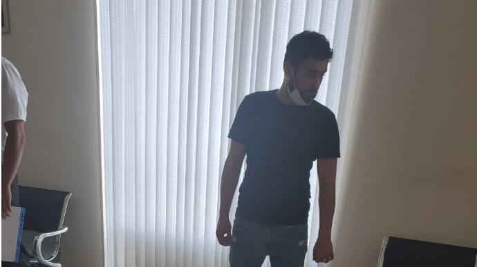 Bakıda polisdən qaçan "avtoş" belə həbs olundu  - FOTO